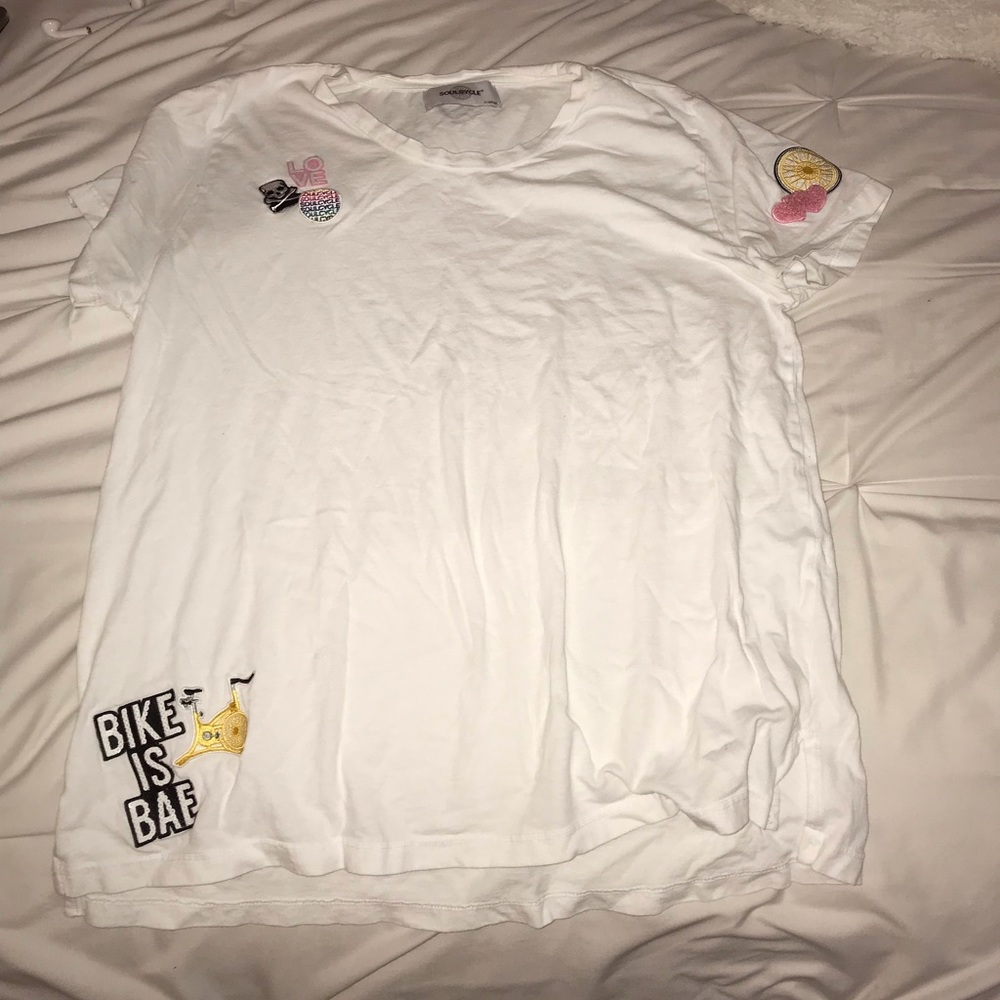 SoulCycle patches tee